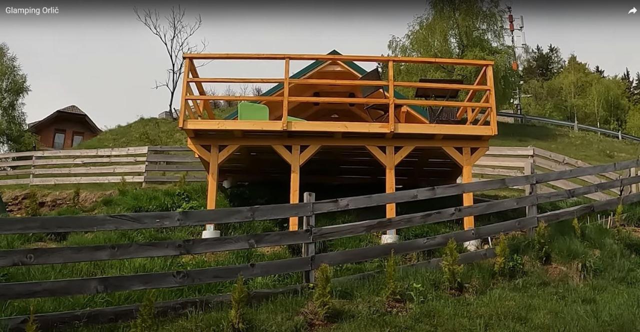 Hotel Glamping Hisice Orlic Muta Zewnętrze zdjęcie